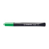 Marc. Permanente, Cappi, Punta Redonda, M 1.0 mm, Verde, Unidad